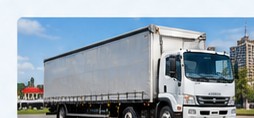 Curtain side truck